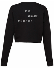 Load image into Gallery viewer, &quot;Ashé&quot; Cropped Sweatshirt
